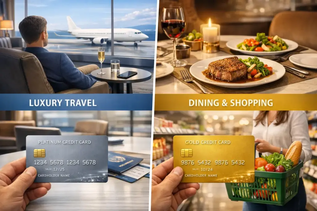 Amex Platinum Benefits vs Gold