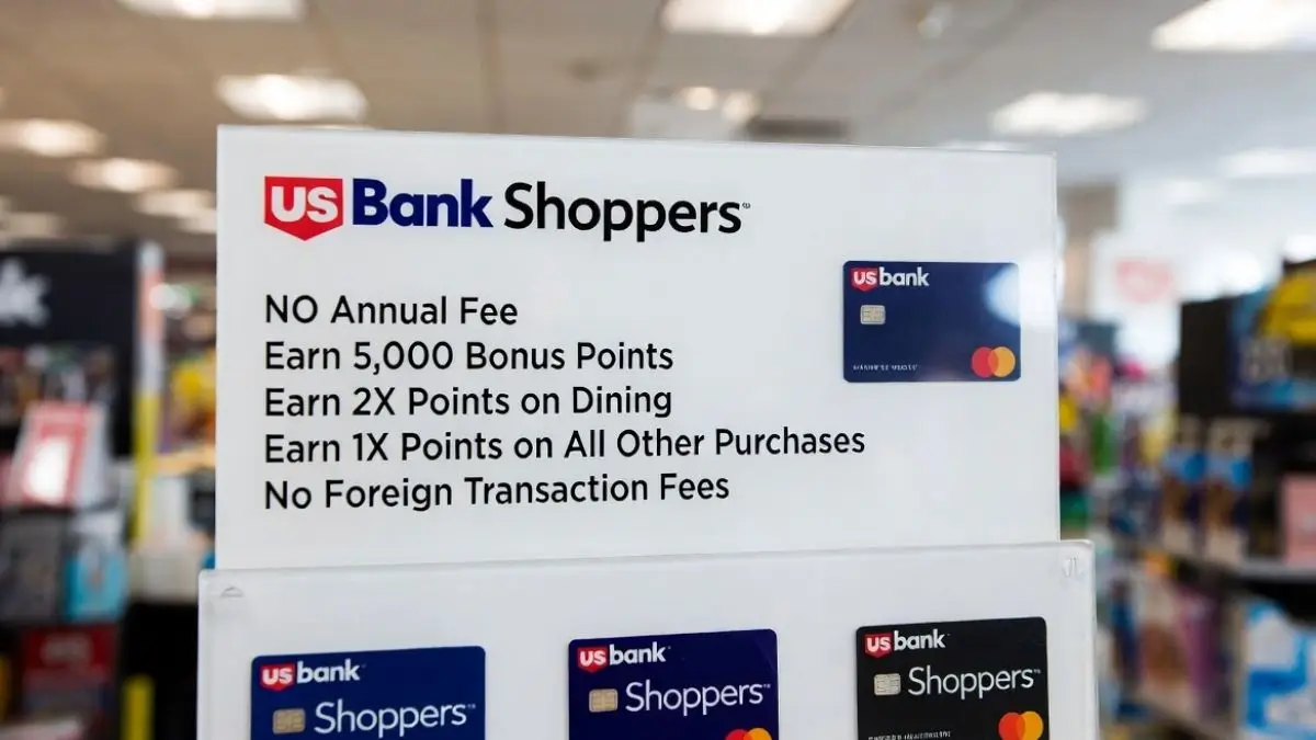 US Bank Shoppers credit card benefits