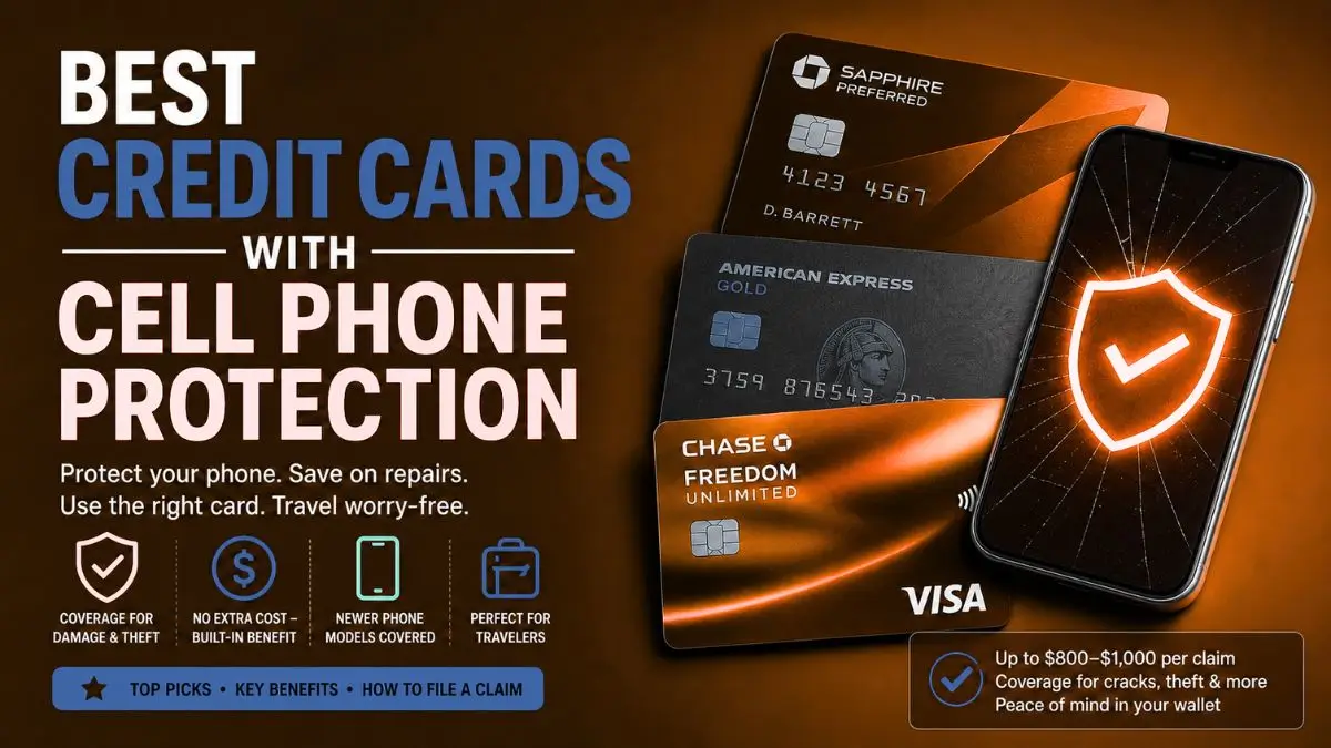 Best Credit Cards with Cell Phone Protection